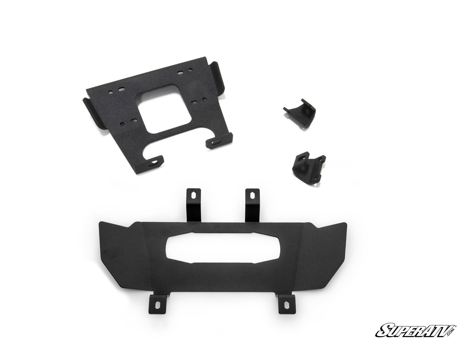 Photo of SuperATV Polaris RZR Trail S 900 Winch Mounting Plate by SuperATV - Premium Winches & Winch Mounts for UTVs / Side by Sides