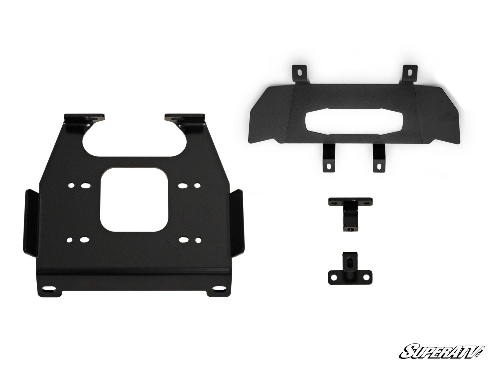 Photo of SuperATV Polaris RZR XP 1000 Winch Mounting Plate by SuperATV - Premium Winches & Winch Mounts for UTVs / Side by Sides