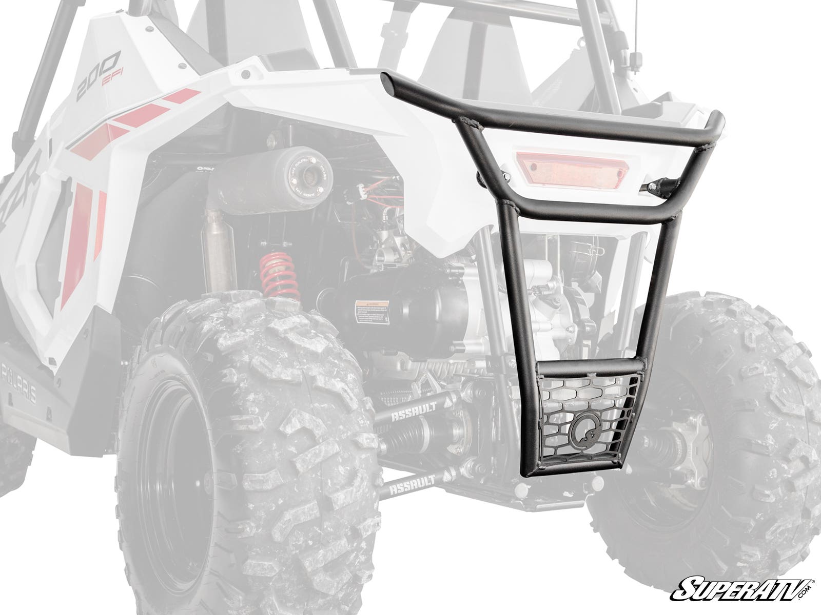 Photo of SuperATV Polaris RZR 200 Rear Bumper by SuperATV - Premium Bumpers for UTVs / Side by Sides