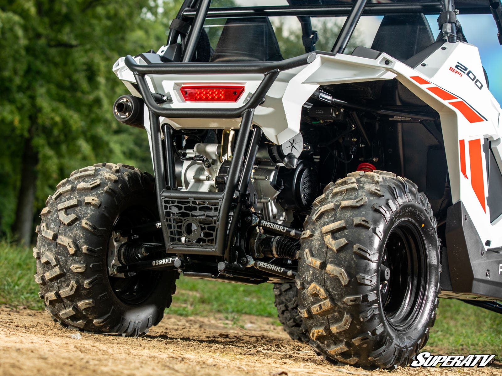 Photo of SuperATV Polaris RZR 200 Rear Bumper by SuperATV - Premium Bumpers for UTVs / Side by Sides