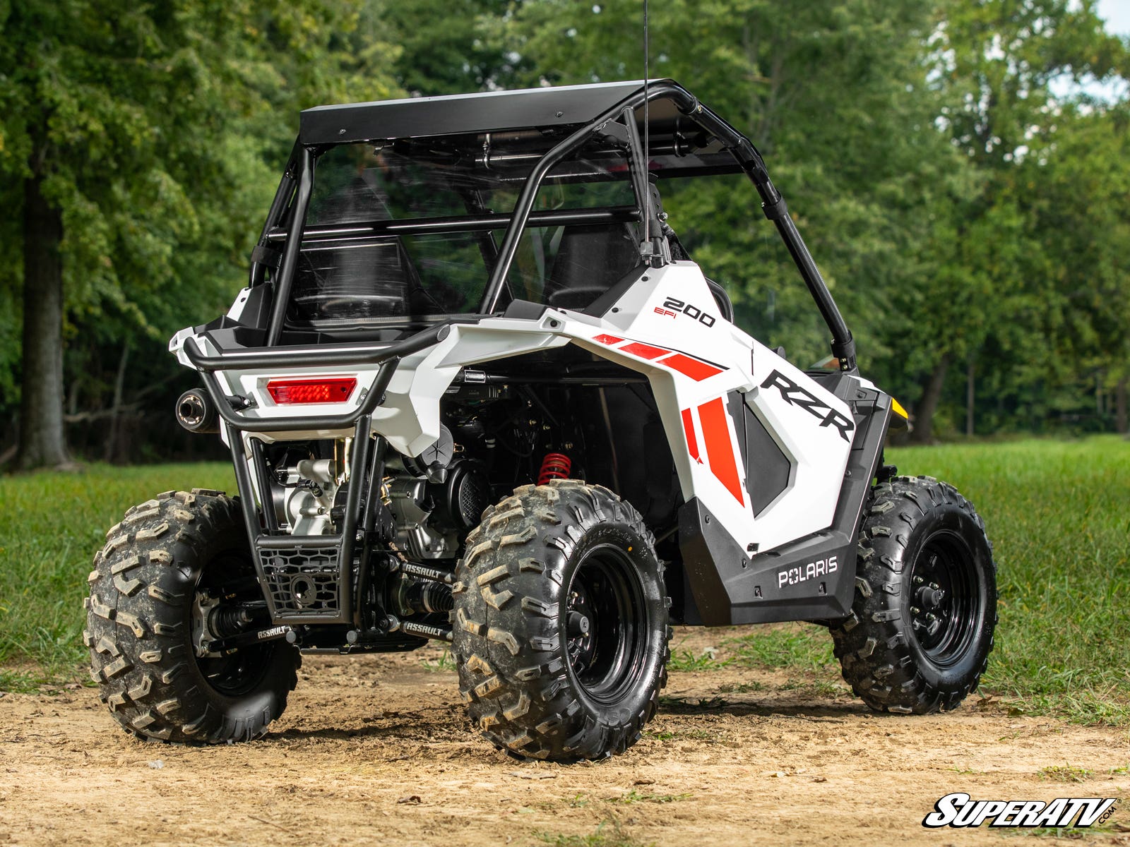 Photo of SuperATV Polaris RZR 200 Rear Bumper by SuperATV - Premium Bumpers for UTVs / Side by Sides