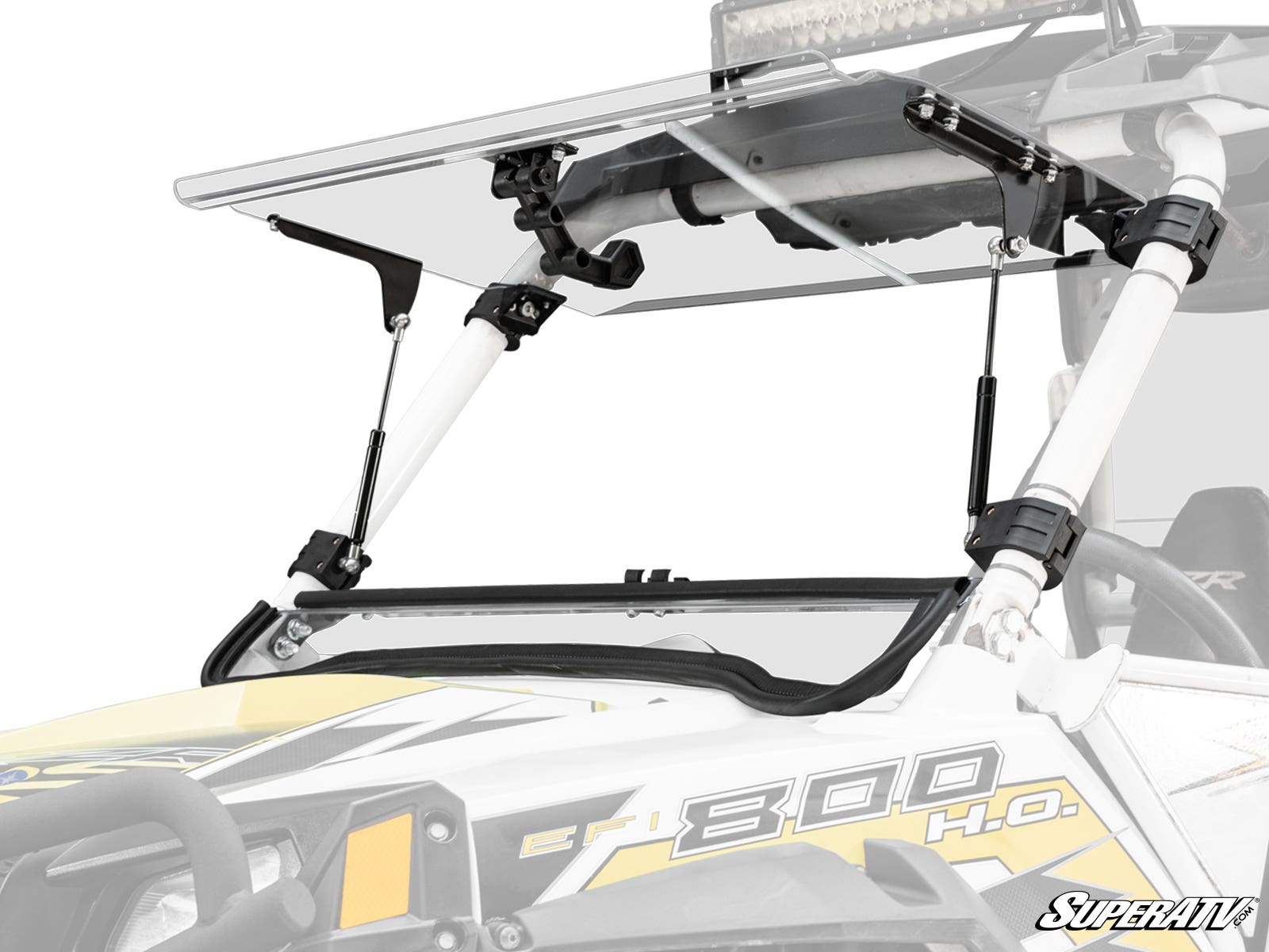 Photo of SuperATV Polaris RZR Scratch Resistant Flip Windshield by SuperATV - Premium Windshields for UTVs / Side by Sides
