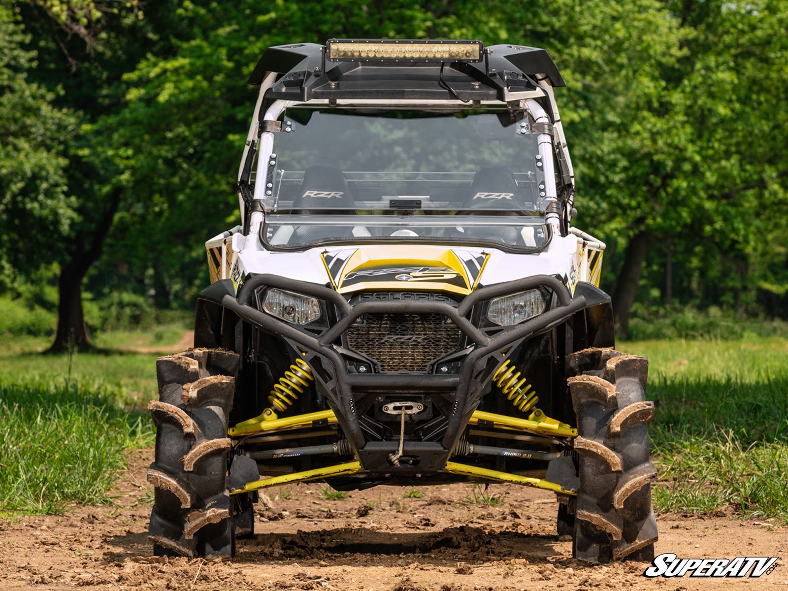 Photo of SuperATV Polaris RZR Scratch Resistant Flip Windshield by SuperATV - Premium Windshields for UTVs / Side by Sides