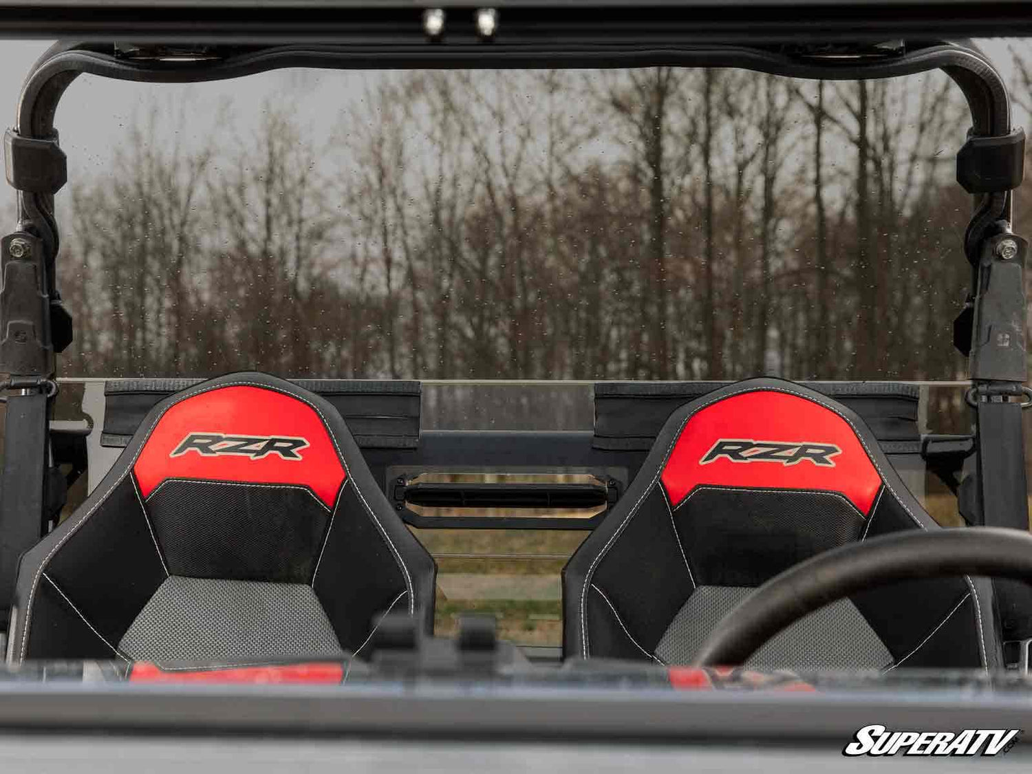 Photo of SuperATV Polaris RZR S 1000 Rear Vented Windshield by SuperATV - Premium Windshields for UTVs / Side by Sides