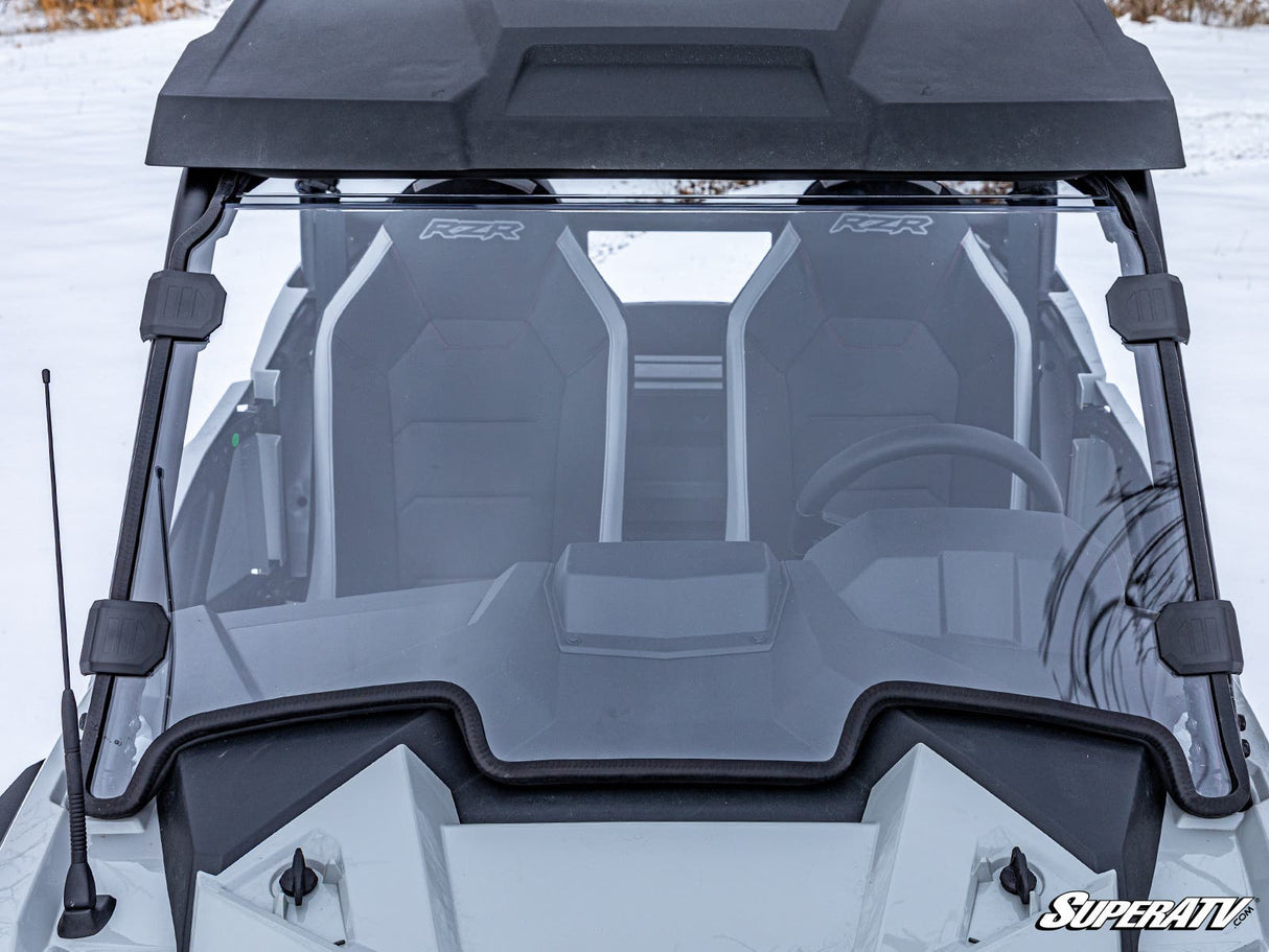 Photo of SuperATV Polaris RZR Trail S 1000 Full Windshield by SuperATV - Premium Windshields for UTVs / Side by Sides