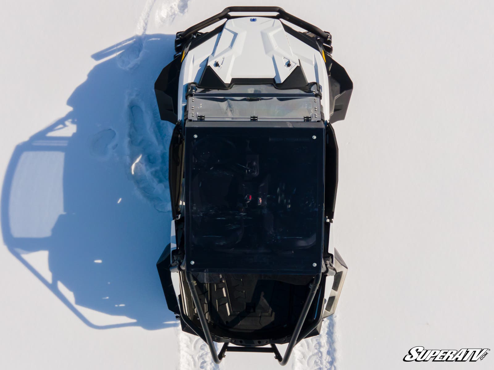 Photo of SuperATV Polaris RZR Trail S 1000 Tinted Roof by SuperATV - Premium Roofs for UTVs / Side by Sides