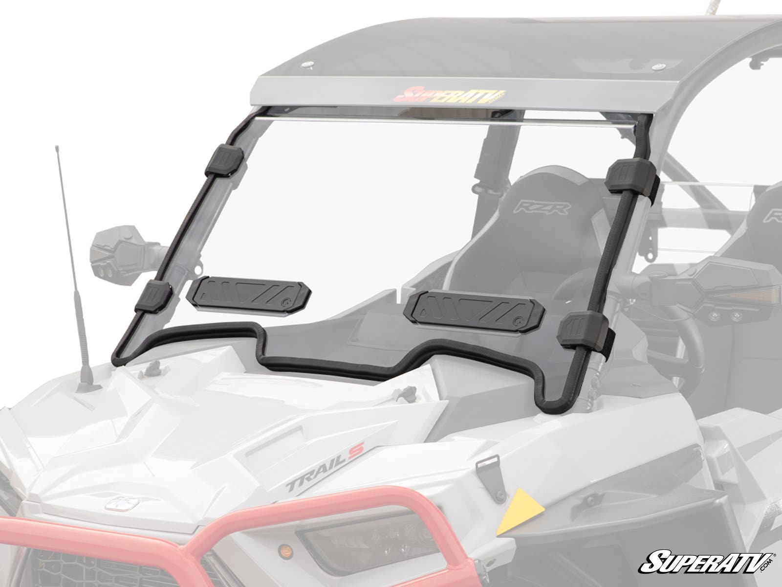 Photo of SuperATV Polaris RZR Trail S 900 Vented Full Windshield by SuperATV - Premium Windshields for UTVs / Side by Sides