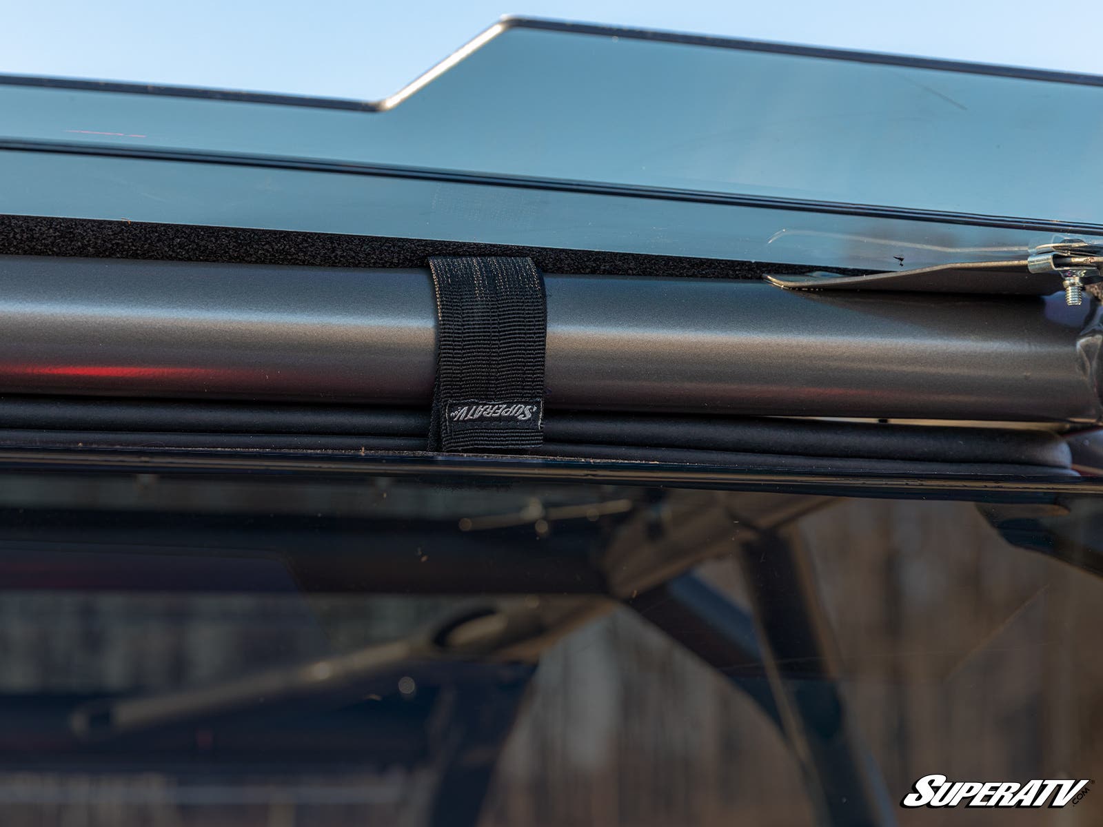 Photo of SuperATV Polaris RZR Pro R Rear Windshield by SuperATV - Premium Windshields for UTVs / Side by Sides