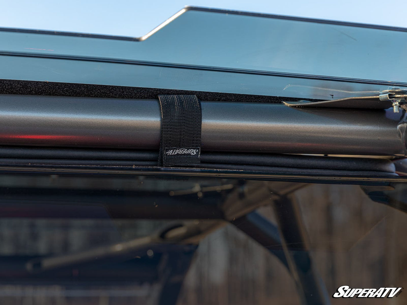 Photo of SuperATV Polaris RZR Pro R Rear Windshield by SuperATV - Premium Windshields for UTVs / Side by Sides