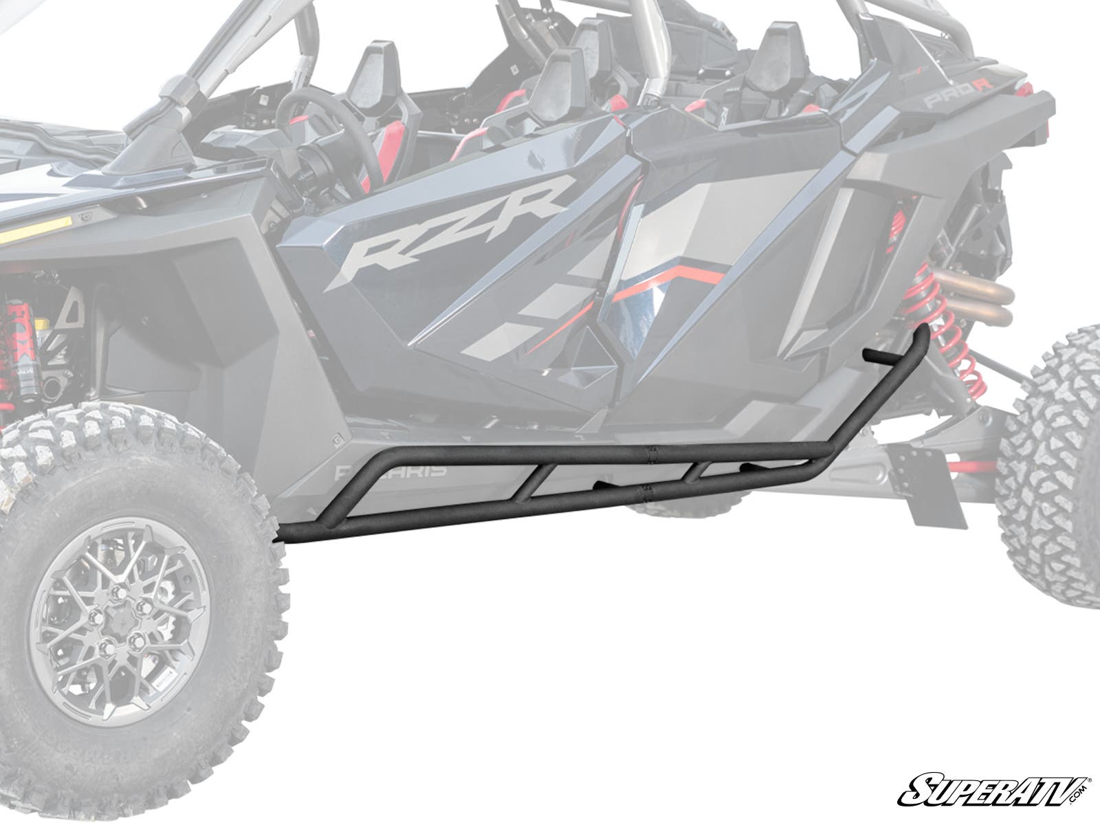 Photo of SuperATV Polaris RZR Pro R 4 Heavy-Duty Nerf Bars by SuperATV - Premium Nerf Bars for UTVs / Side by Sides