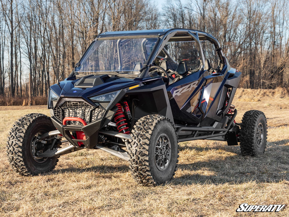 Photo of SuperATV Polaris RZR Turbo R 4 Rock Slider Nerf Bars by SuperATV - Premium Nerf Bars for UTVs / Side by Sides