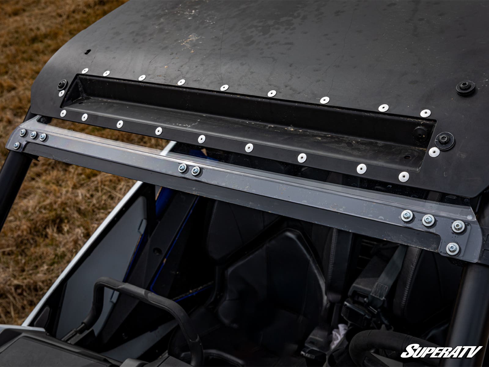 Photo of SuperATV Polaris RZR PRO XP Flip Down Windshield by SuperATV - Premium Windshields for UTVs / Side by Sides