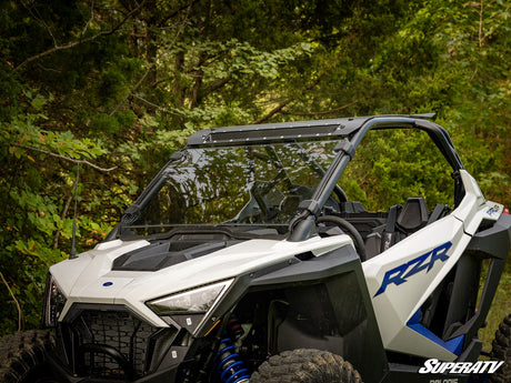Photo of SuperATV Polaris RZR Turbo R Scratch-Resistant Full Windshield by SuperATV - Premium Windshields for UTVs / Side by Sides