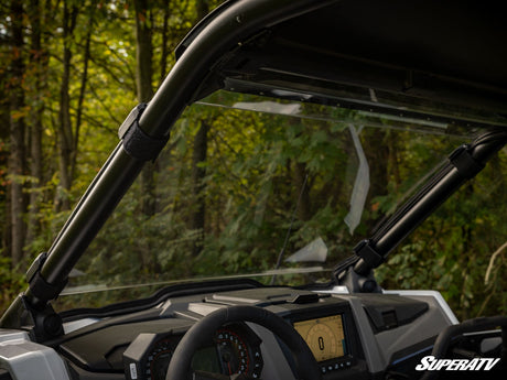 Photo of SuperATV Polaris RZR Turbo R Scratch-Resistant Full Windshield by SuperATV - Premium Windshields for UTVs / Side by Sides