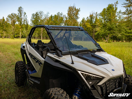 Photo of SuperATV Polaris RZR Turbo R Scratch-Resistant Full Windshield by SuperATV - Premium Windshields for UTVs / Side by Sides