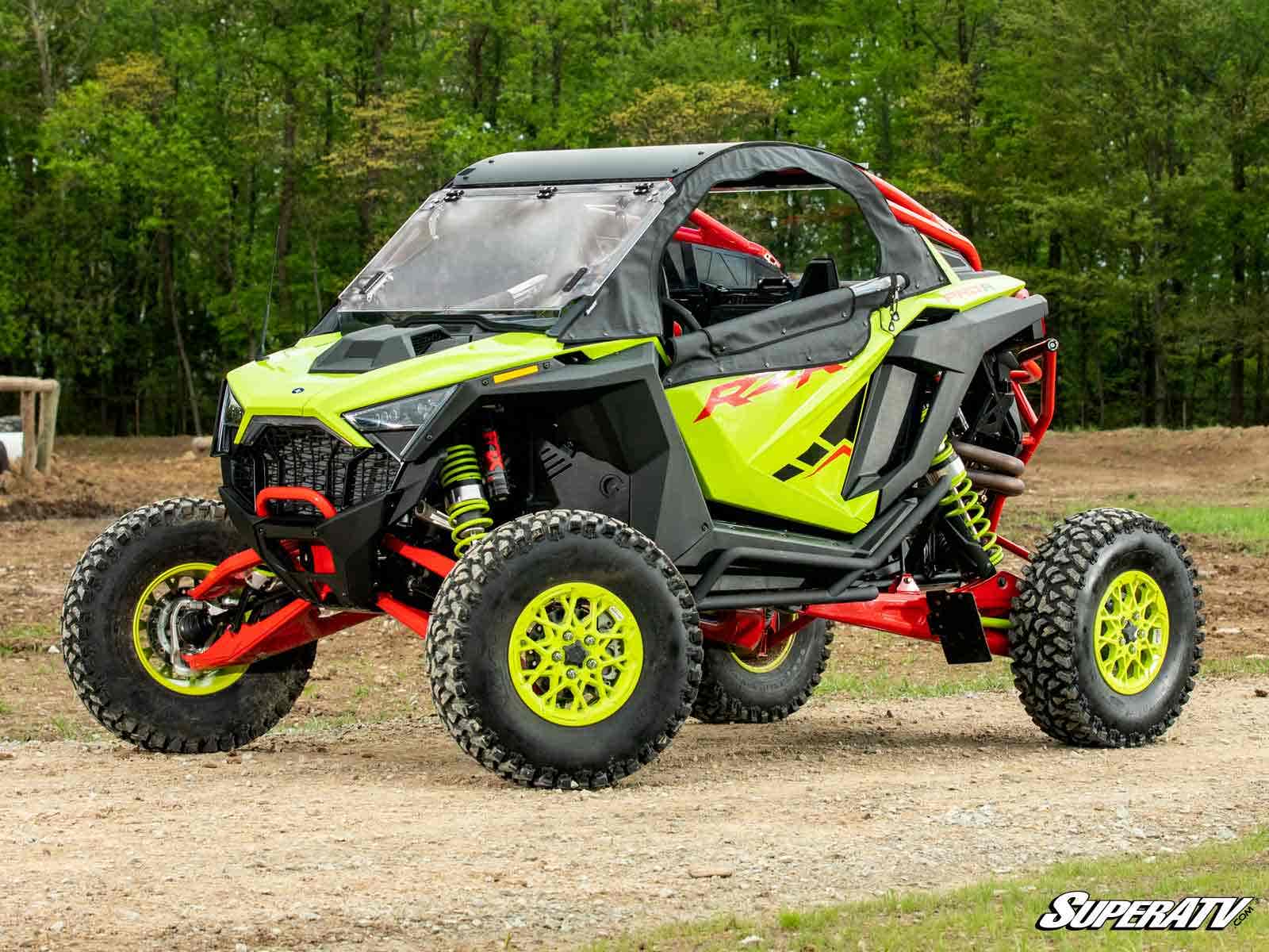 Photo of SuperATV Polaris RZR Pro R Primal Soft Cab Enclosure Upper Doors by SuperATV - Premium Doors for UTVs / Side by Sides