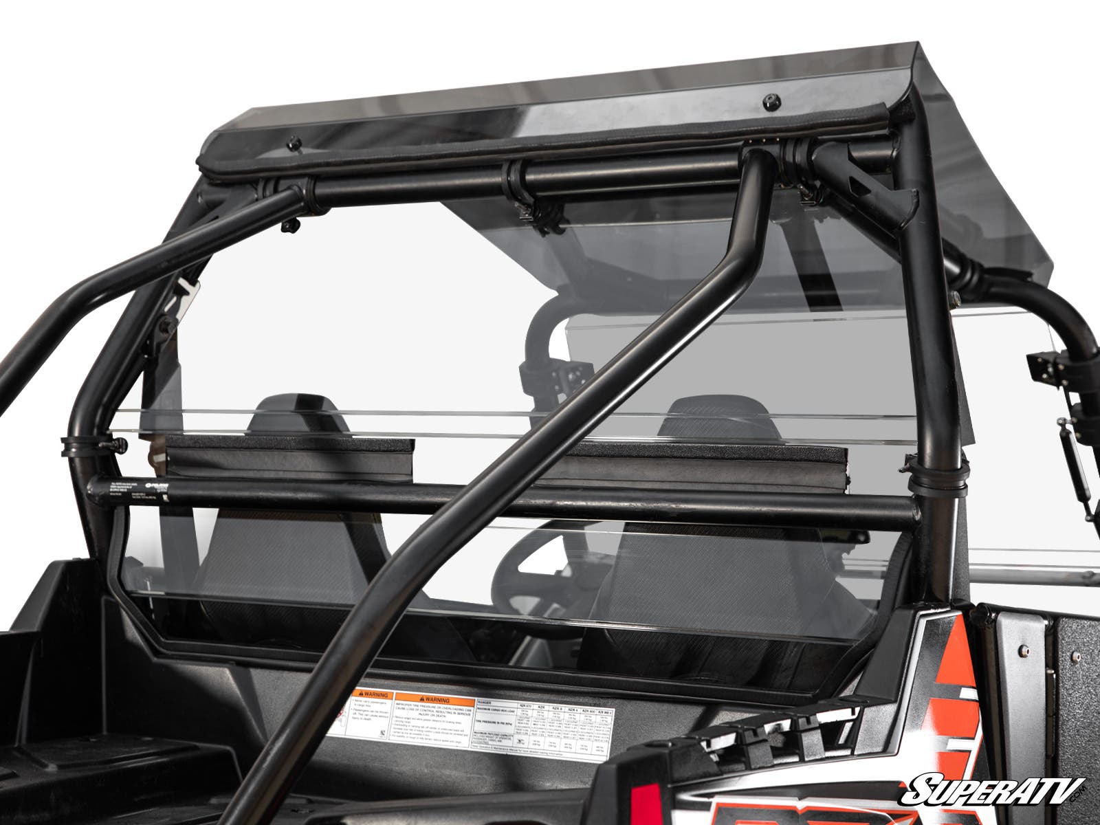 Photo of SuperATV Polaris RZR 800 Rear Windshield by SuperATV - Premium Windshields for UTVs / Side by Sides