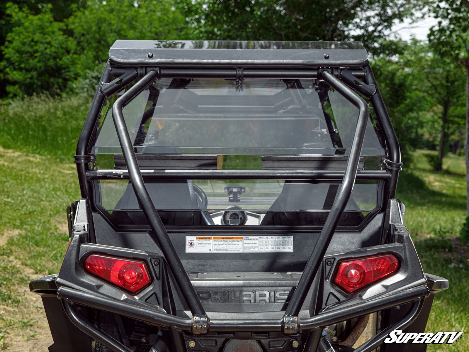 Photo of SuperATV Polaris RZR 800 Rear Windshield by SuperATV - Premium Windshields for UTVs / Side by Sides
