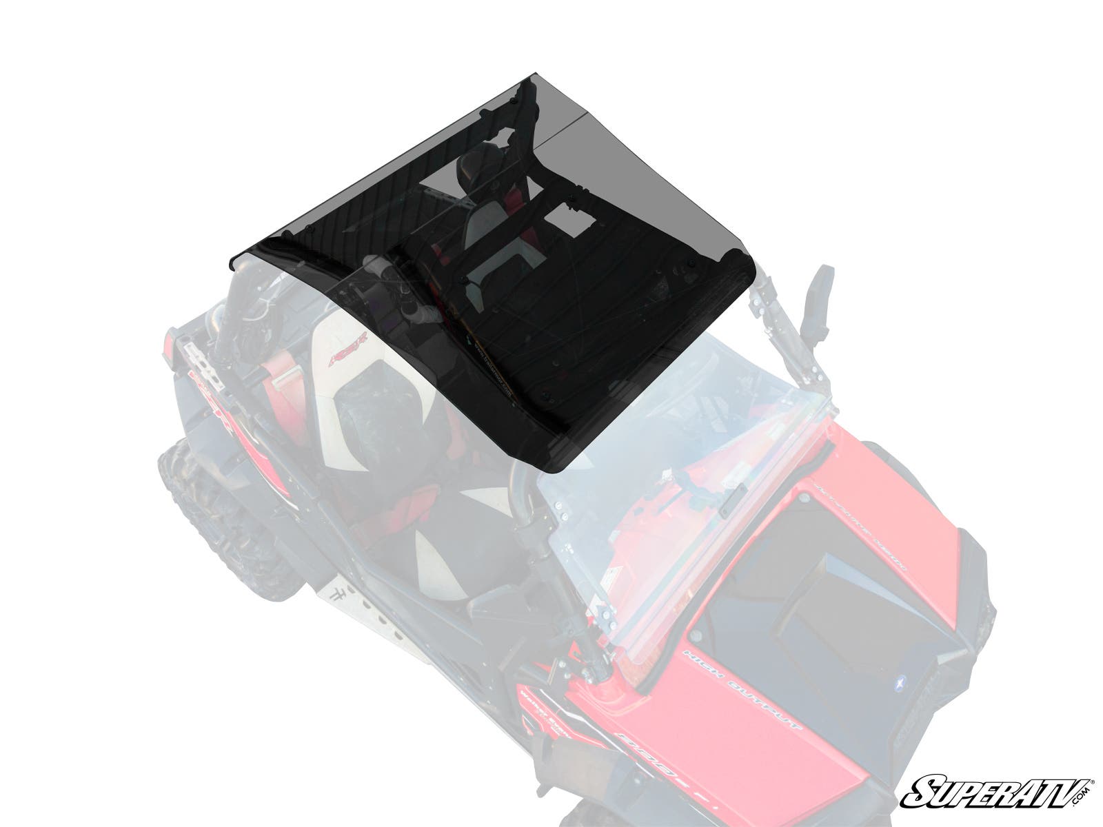 Photo of SuperATV Polaris RZR XP 900 Tinted Roof by SuperATV - Premium Roofs for UTVs / Side by Sides