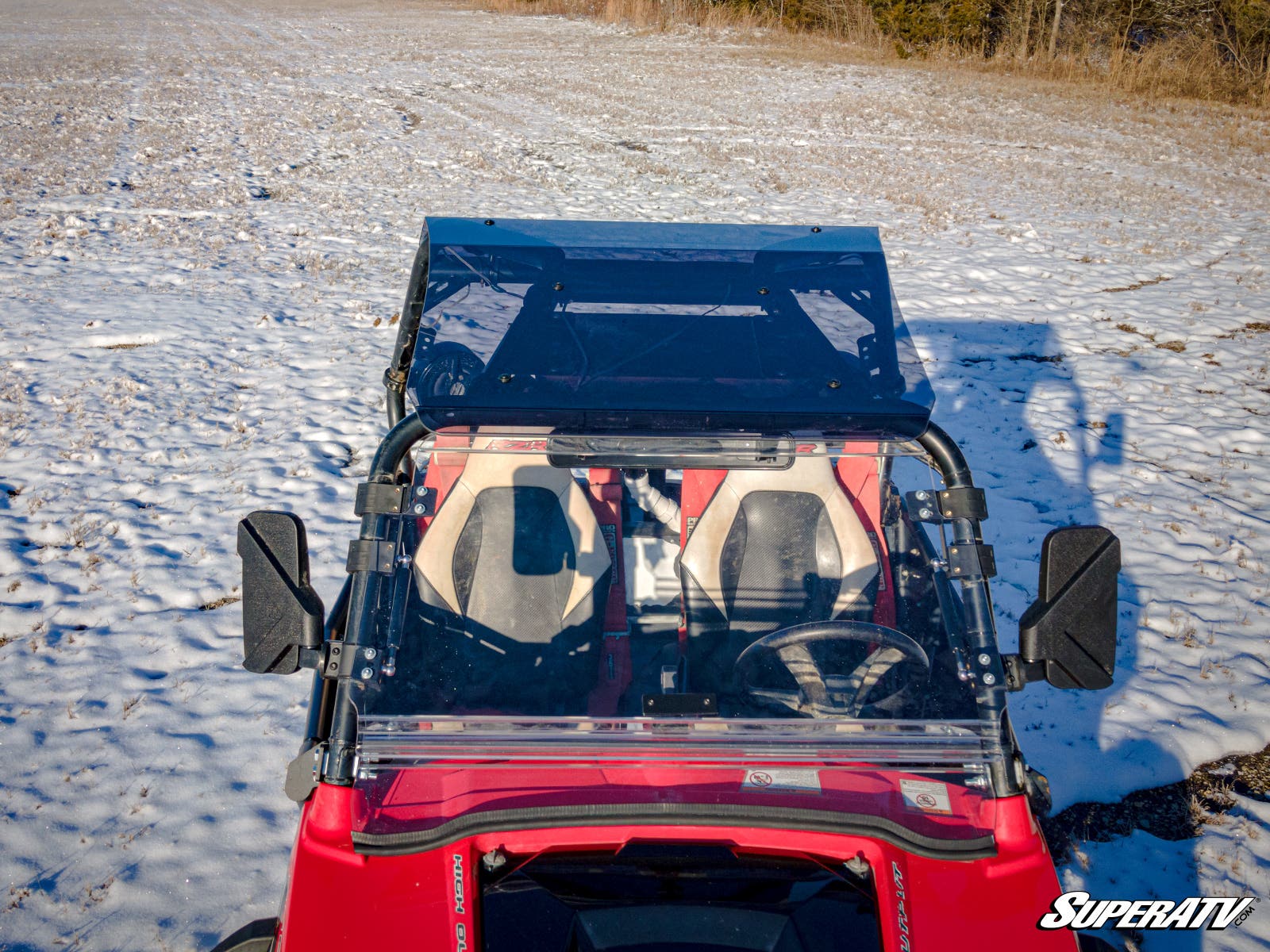 Photo of SuperATV Polaris RZR 570 Tinted Roof by SuperATV - Premium Roofs for UTVs / Side by Sides