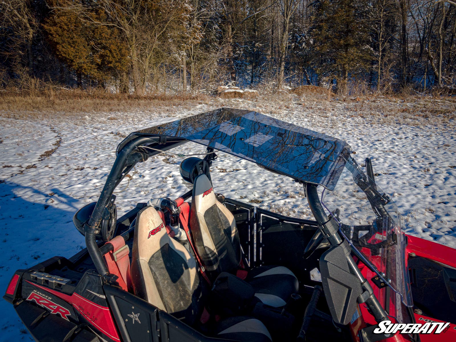 Photo of SuperATV Polaris RZR 570 Tinted Roof by SuperATV - Premium Roofs for UTVs / Side by Sides