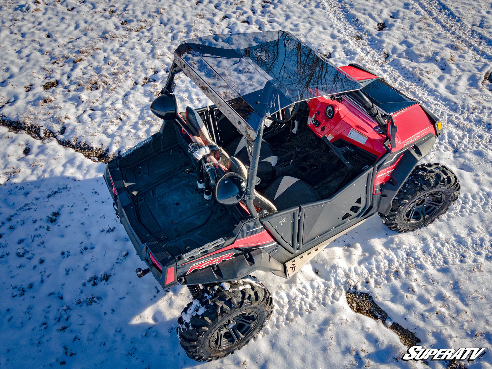 Photo of SuperATV Polaris RZR 570 Tinted Roof by SuperATV - Premium Roofs for UTVs / Side by Sides