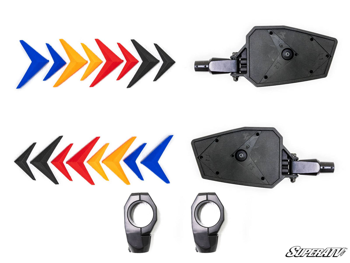 Photo of SuperATV Polaris Seeker Side View Mirrors by SuperATV - Premium Mirrors for UTVs / Side by Sides
