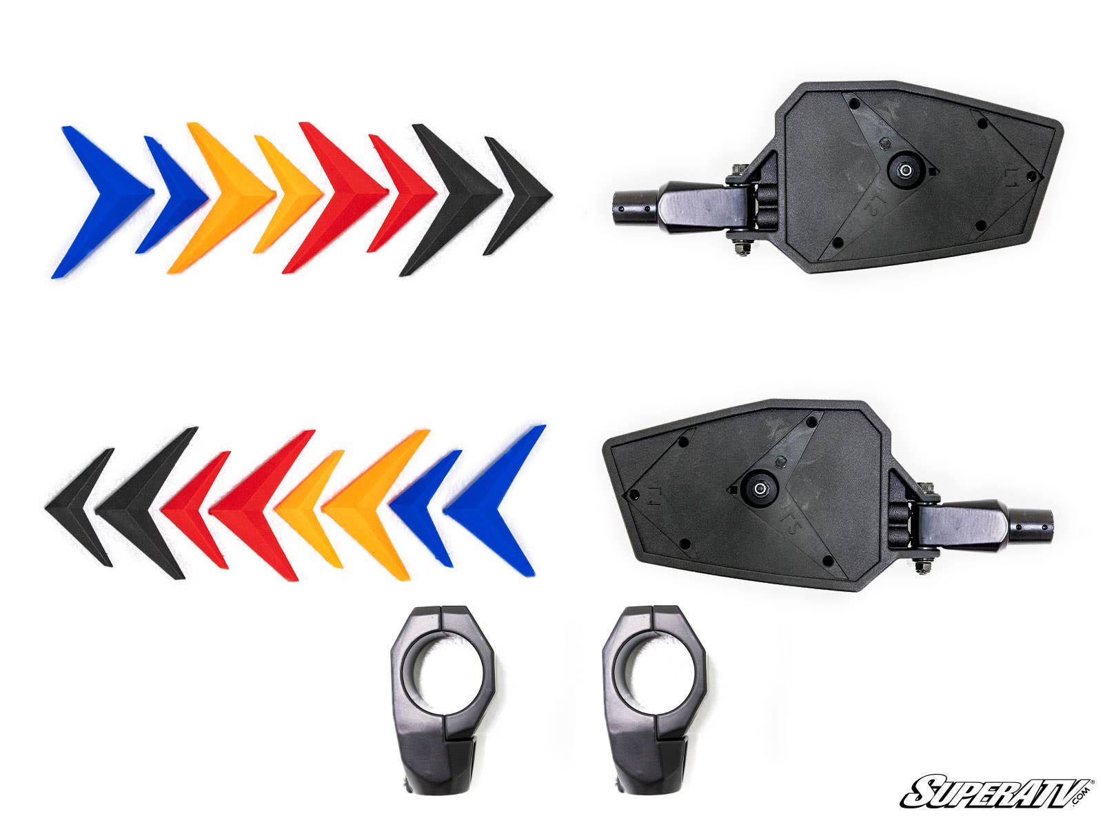 Photo of SuperATV Arctic Cat / Textron Seeker Side View Mirrors by SuperATV - Premium Mirrors for UTVs / Side by Sides