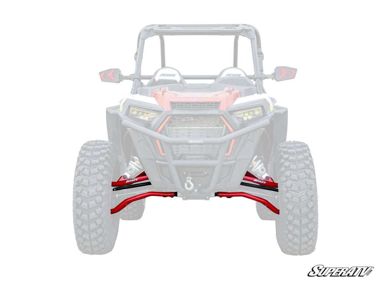 Photo of SuperATV Polaris RZR XP Turbo High Clearance 2" Forward Offset A Arms by SuperATV - Premium A-Arms & Control Arms for UTVs / Side by Sides