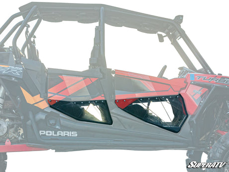 Photo of SuperATV Polaris RZR S4 1000 Clear Lower Doors by SuperATV - Premium Doors for UTVs / Side by Sides