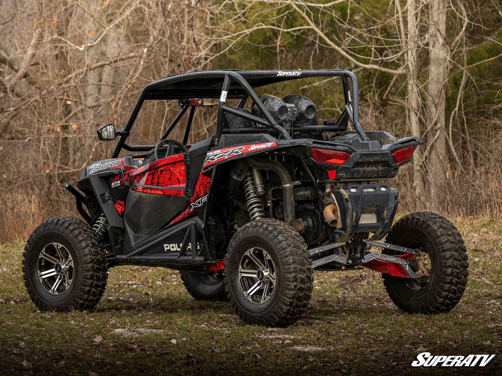 Photo of SuperATV Polaris RZR XP 1000 High Clearance Billet Aluminum Radius Arms by SuperATV - Premium Radius Rods for UTVs / Side by Sides