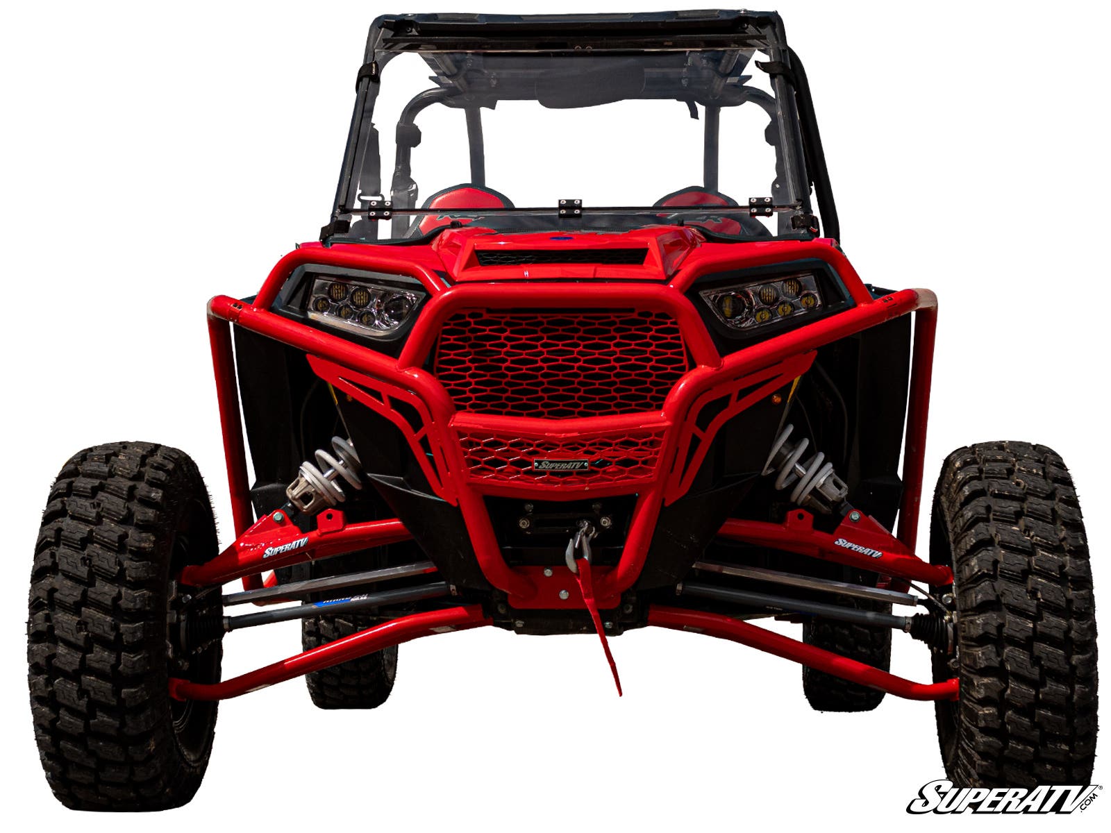 Photo of SuperATV Polaris RZR XP Turbo 3" Long Travel Kit (Chromoly Tubed) by SuperATV - Premium Long Travel Suspension Kits for UTVs / Side by Sides