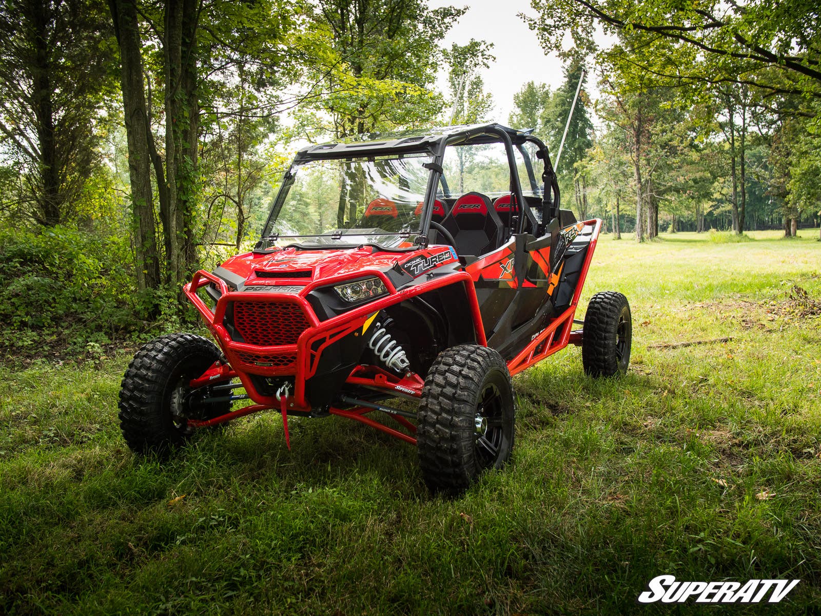 Photo of SuperATV Polaris RZR XP Turbo 3" Long Travel Kit (Chromoly Tubed) by SuperATV - Premium Long Travel Suspension Kits for UTVs / Side by Sides