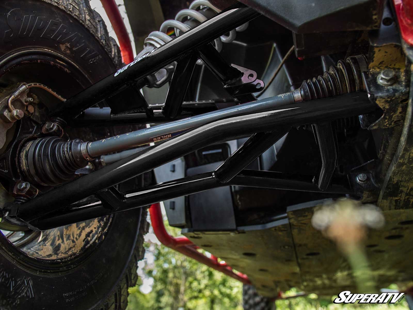 Photo of Polaris RZR XP 1000 Non-Adjustable High Clearance A-Arms by SuperATV - Premium A-Arms & Control Arms for UTVs / Side by Sides