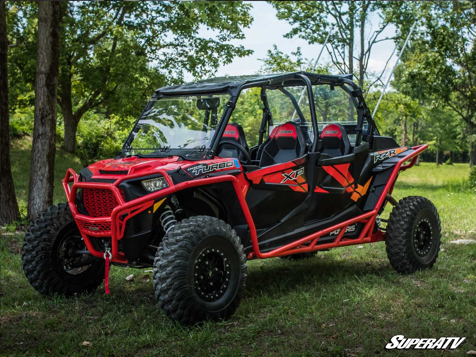 Photo of Polaris RZR XP 1000 Non-Adjustable High Clearance A-Arms by SuperATV - Premium A-Arms & Control Arms for UTVs / Side by Sides