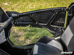SuperATV Polaris RZR XP Turbo S Clear Lower Doors