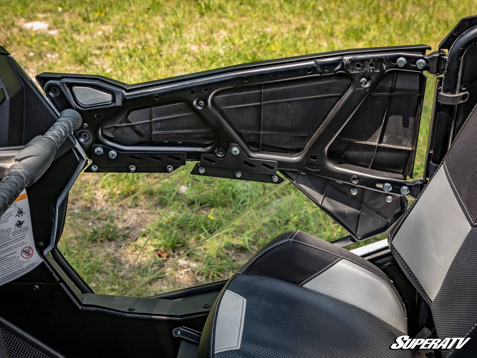 Photo of SuperATV Polaris RZR S4 900 Clear Lower Doors by SuperATV - Premium Doors for UTVs / Side by Sides