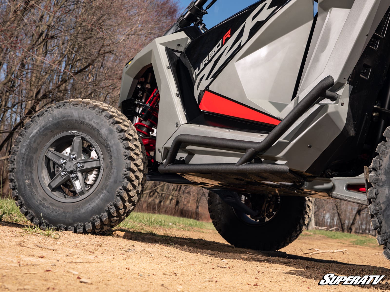 Photo of SuperATV Polaris RZR Pro R Heavy-Duty Nerf Bars by SuperATV - Premium Nerf Bars for UTVs / Side by Sides