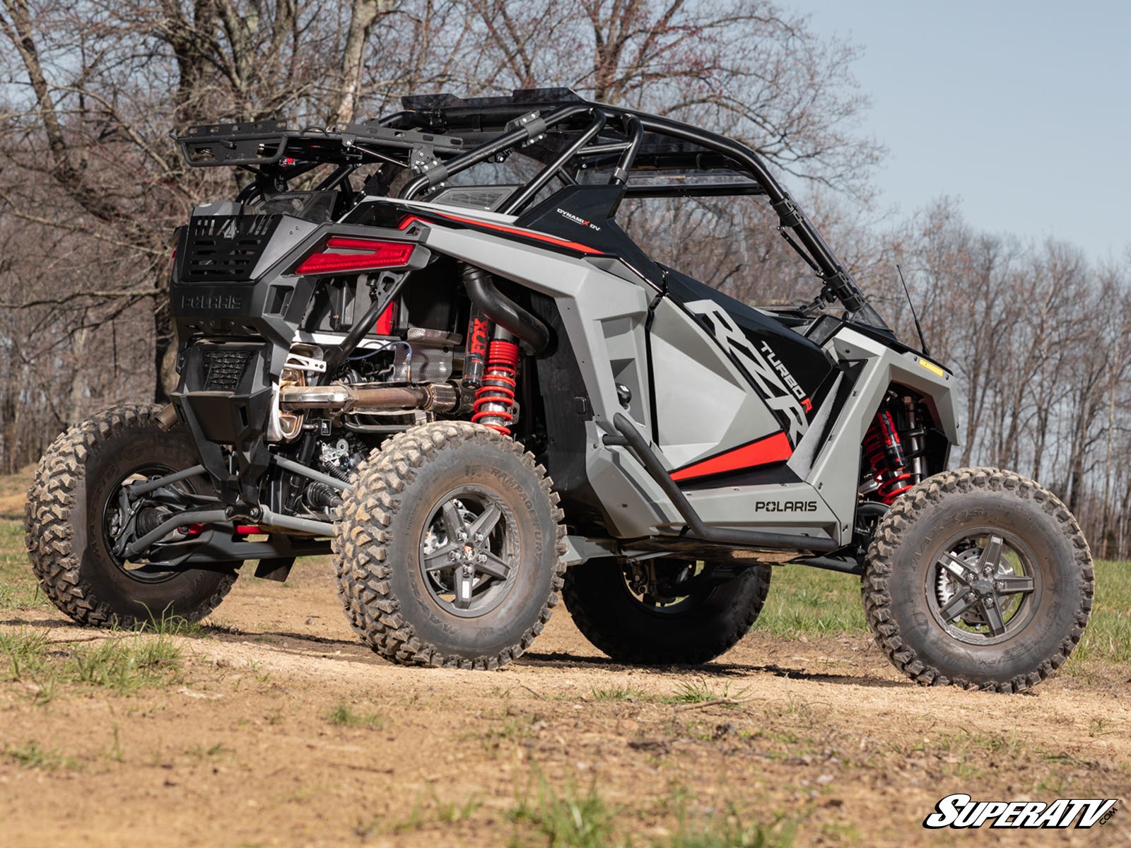 Photo of SuperATV Polaris RZR Turbo R Nerf Bars by SuperATV - Premium Nerf Bars for UTVs / Side by Sides