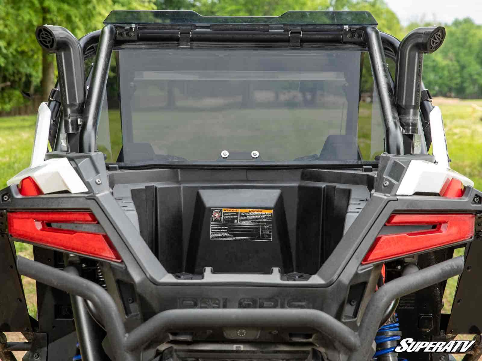 Photo of SuperATV Polaris RZR PRO XP Rear Windshield by SuperATV - Premium Windshields for UTVs / Side by Sides