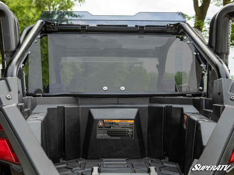 Photo of SuperATV Polaris RZR PRO XP Rear Windshield by SuperATV - Premium Windshields for UTVs / Side by Sides