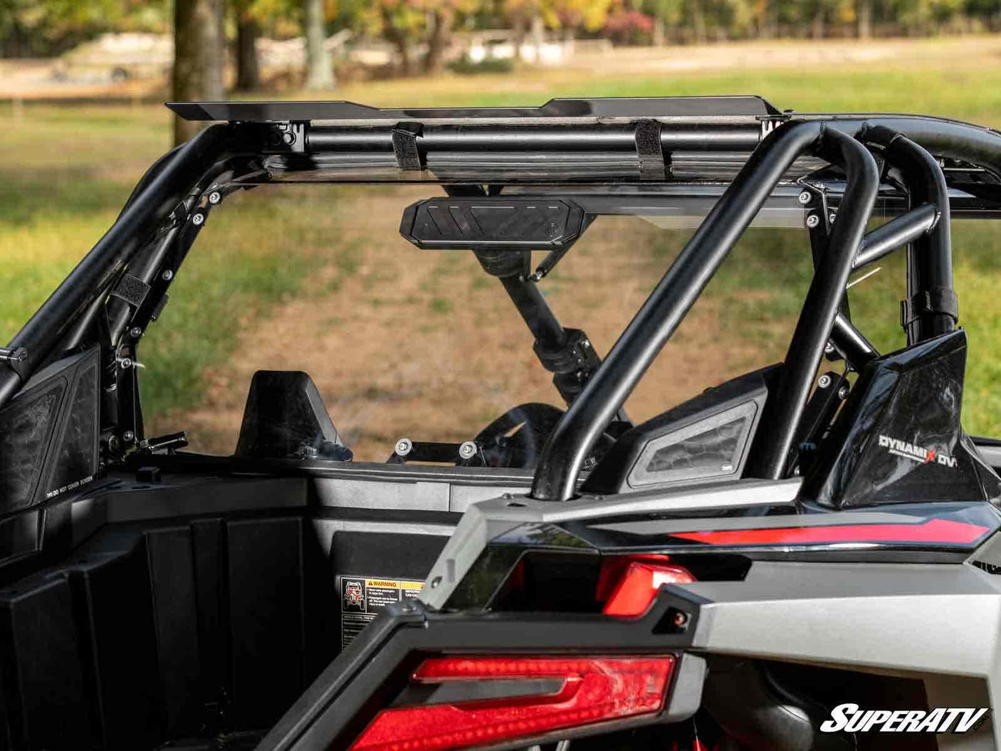 Photo of SuperATV Polaris RZR PRO XP Rear Vented Windshield by SuperATV - Premium Windshields for UTVs / Side by Sides