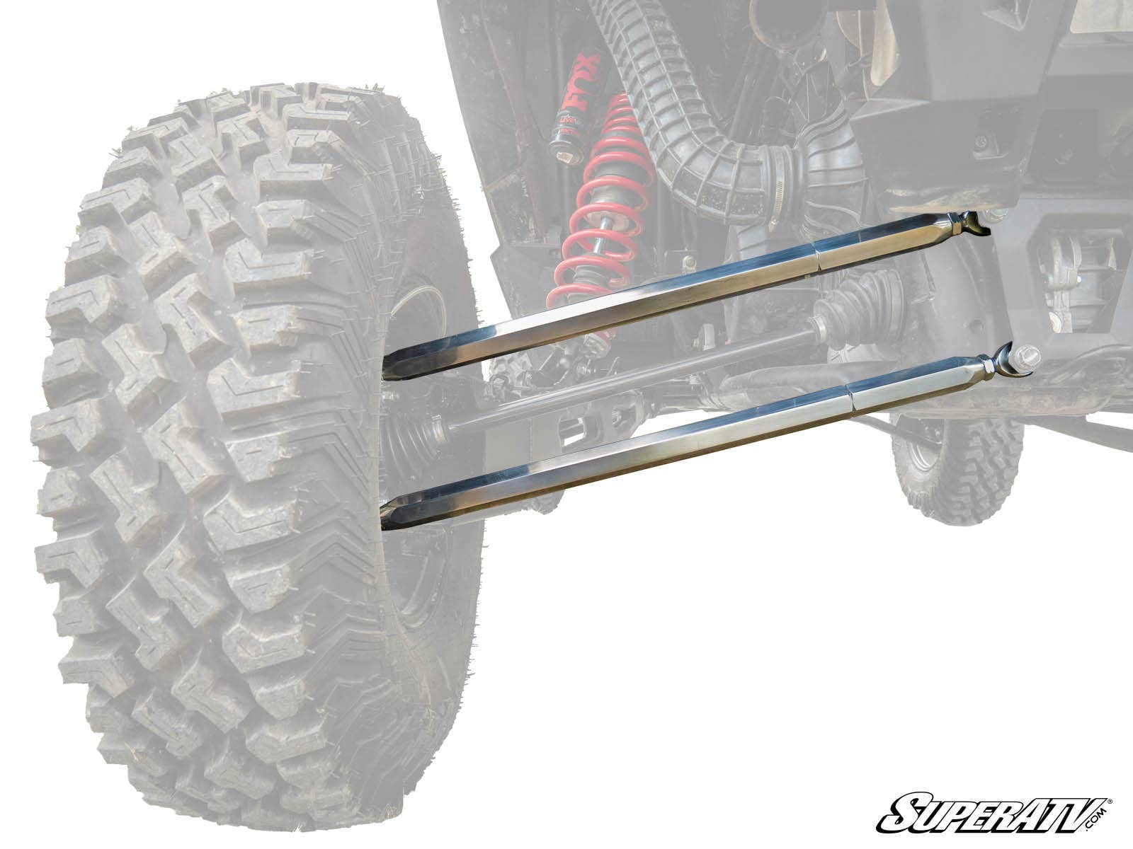 Photo of SuperATV Polaris RZR XP Turbo S Billet Aluminum Radius Arms by SuperATV - Premium Radius Rods & Plates for UTVs / Side by Sides