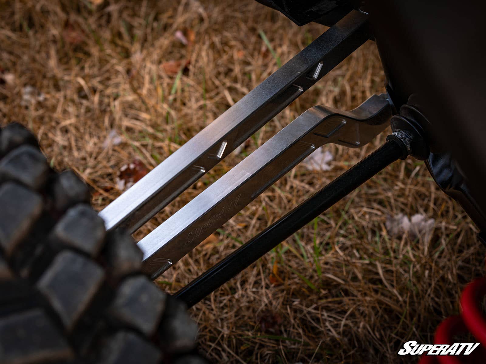 Photo of SuperATV Polaris RZR XP Turbo S High Clearance Billet Aluminum Radius Arms by SuperATV - Premium Radius Rods for UTVs / Side by Sides