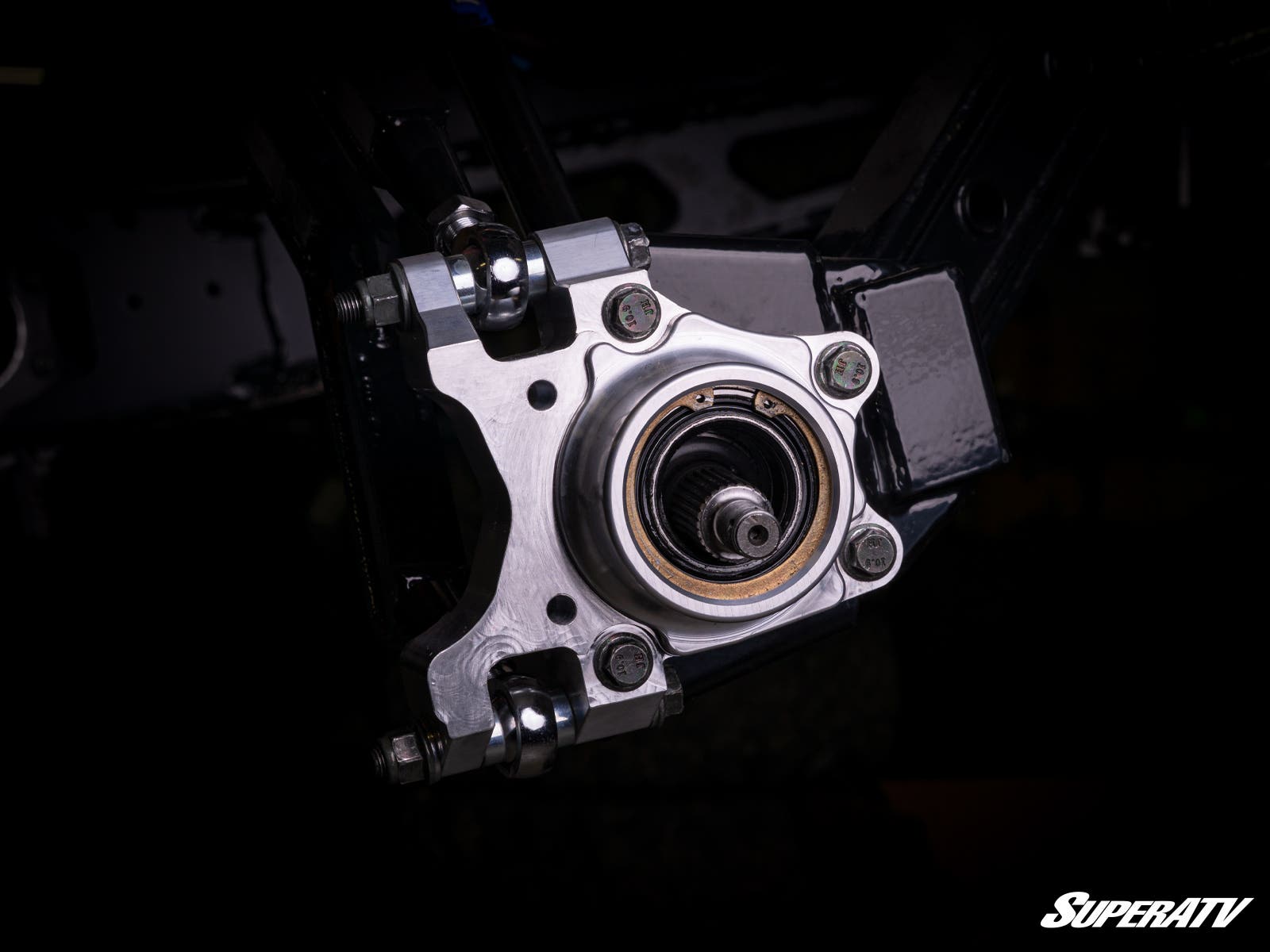 Photo of SuperATV Polaris RZR Turbo S Billet Rear Knuckles by SuperATV - Premium Shocks, Springs, & Accessories for UTVs / Side by Sides