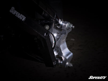 Photo of SuperATV Polaris RZR Turbo S Billet Rear Knuckles by SuperATV - Premium Shocks, Springs, & Accessories for UTVs / Side by Sides