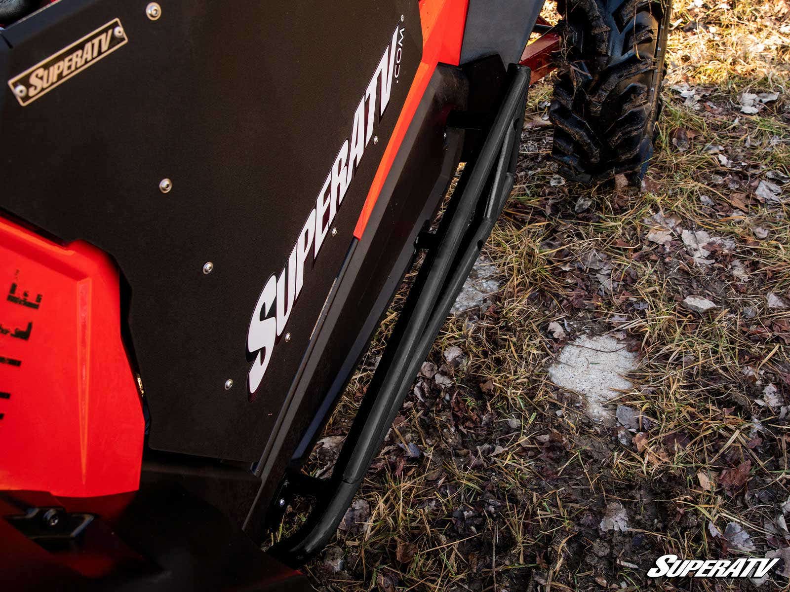 Photo of SuperATV Polaris RZR XP Turbo S Nerf Bars by SuperATV - Premium Nerf Bars for UTVs / Side by Sides