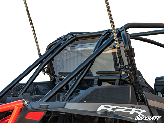 Photo of SuperATV Polaris RZR XP Turbo S Rear Windshield by SuperATV - Premium Windshields for UTVs / Side by Sides