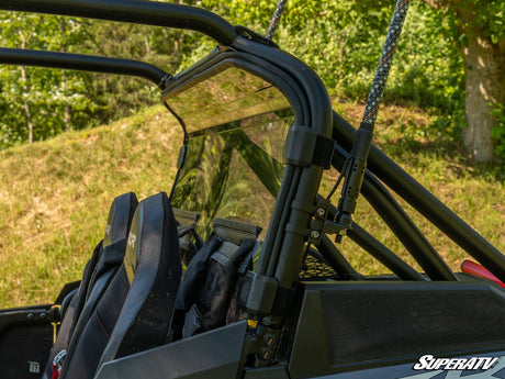 Photo of SuperATV Polaris RZR XP Turbo S Rear Windshield by SuperATV - Premium Windshields for UTVs / Side by Sides