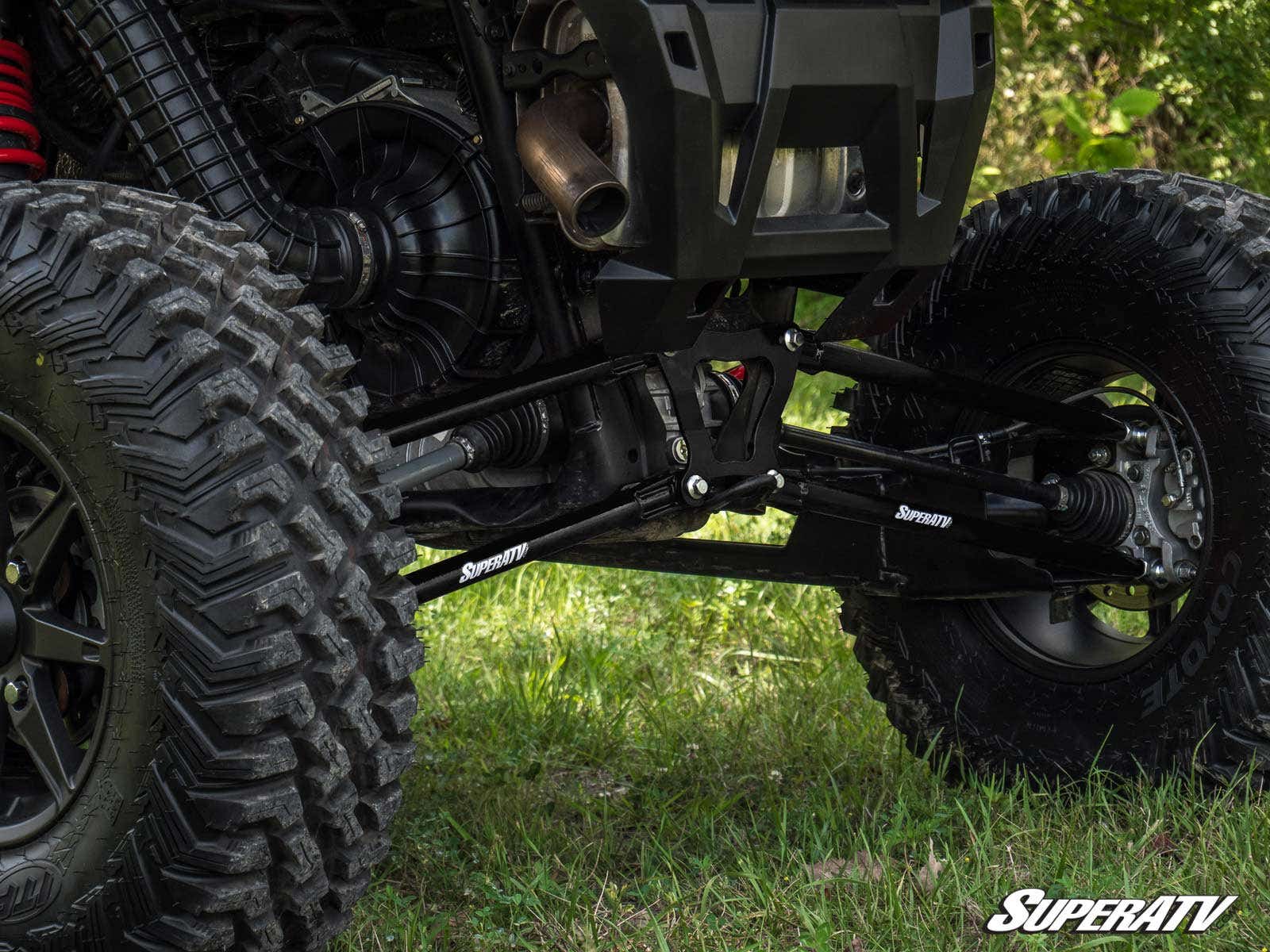 Photo of SuperATV Polaris RZR XP Turbo S Radius Arms by SuperATV - Premium Radius Rods & Plates for UTVs / Side by Sides